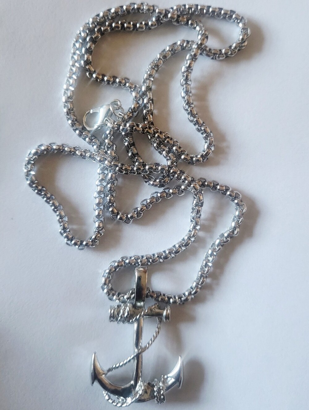 Anchor Pendant Necklace